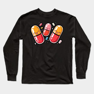 Easier to swallow than reality! v4 (no text) Long Sleeve T-Shirt